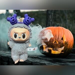 Mickey Pumnkin Headband for a labubu doll